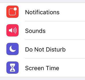 screen time settings