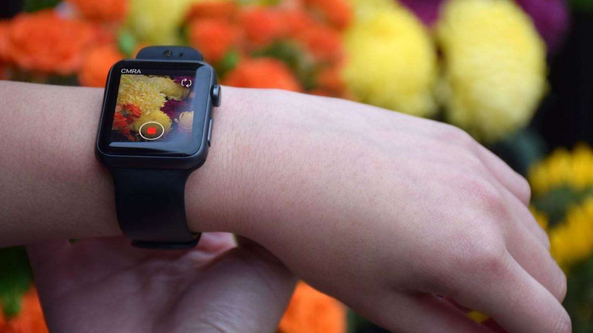 turn camera app on apple watch