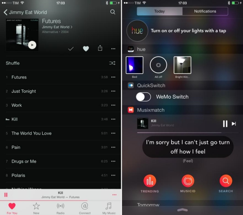 Application Musixmatch