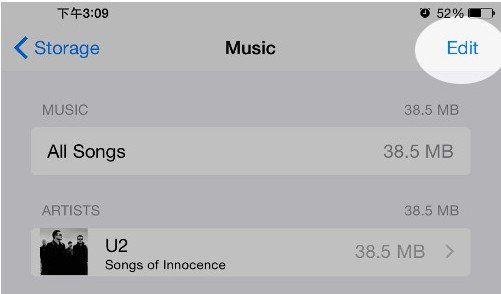 delete music on iphone 5