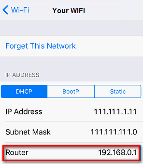 view stored iphonewifi password