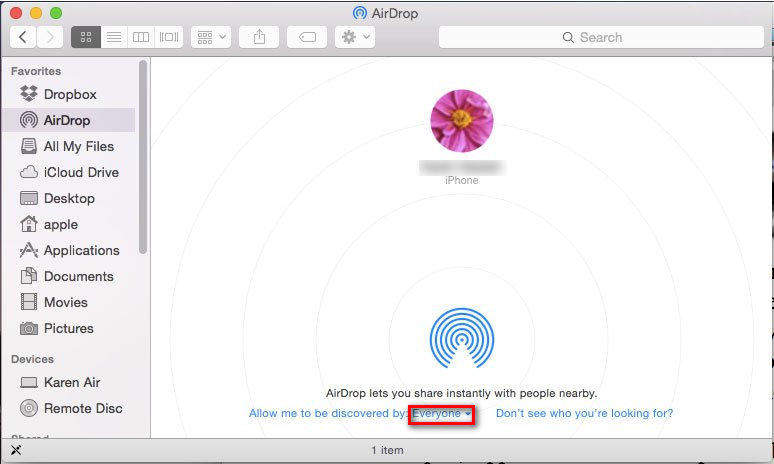 enable airdrop on mac