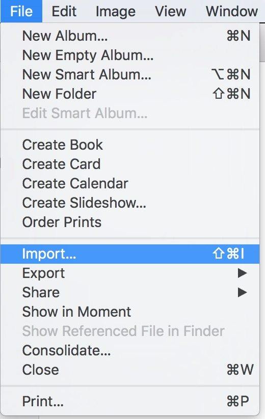 how to export photos from mac to sd card