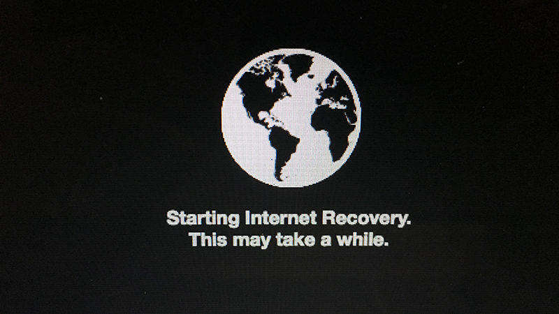 mac internet recovery mode not working