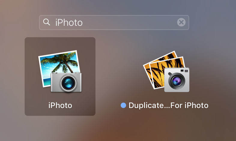 find duplicate photos in iphoto library