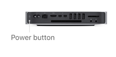 mac mini power button