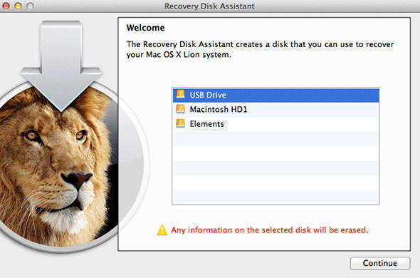 cannot select language when internet recovery mac os lion