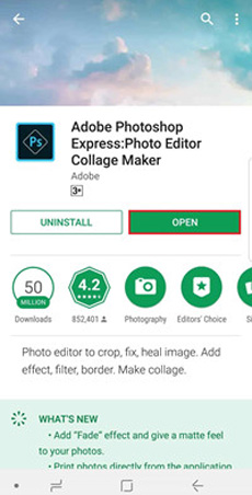 how can i make a blurry picture clear-adobe photoshop express
