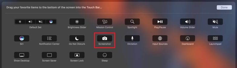 screen capture mac tool bar