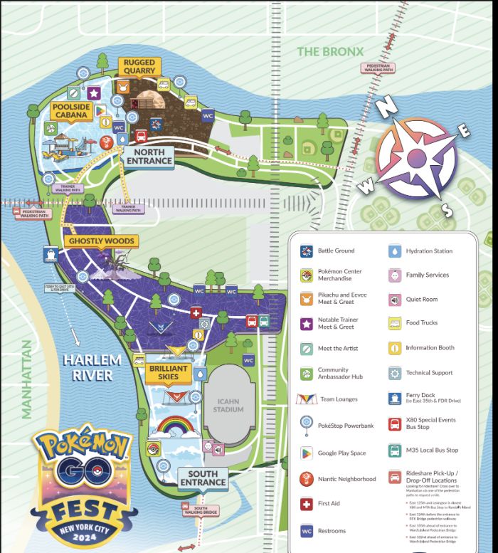 Pokémon GO Fest 2024 New York Guide [Necrozma Coordinates]