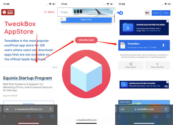 how to download tweakbox pokemon go 1