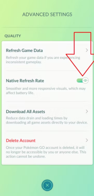 Pokemon 0.325.1 update fixed failed to detect location 12