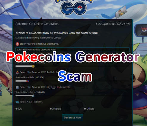 2023 Pokecoins Generator Scam You Should Know