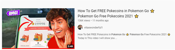 pokemon go coin hack on youtube