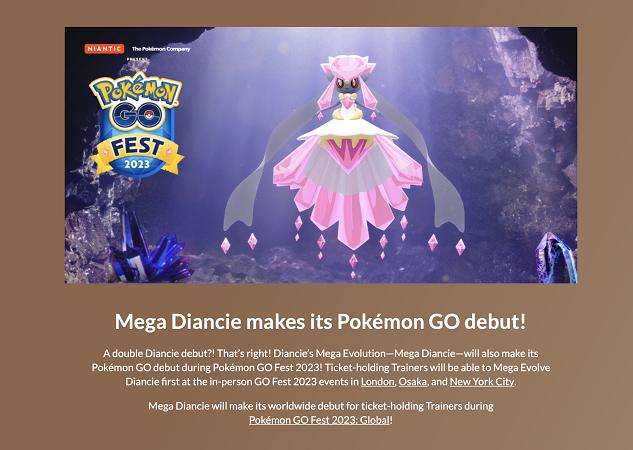 pokemon go fest 2023 mega diancie