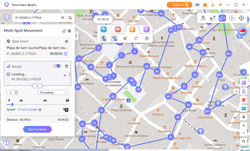 포켓몬고 GPX 루트