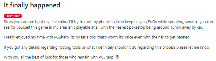 Avaliações do PGSharp Pokémon GO