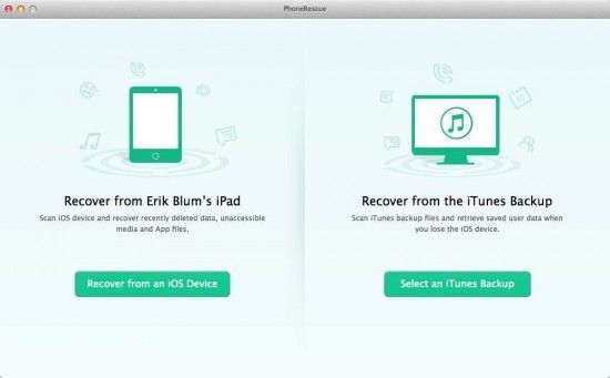 imobie phonerescue data recovery