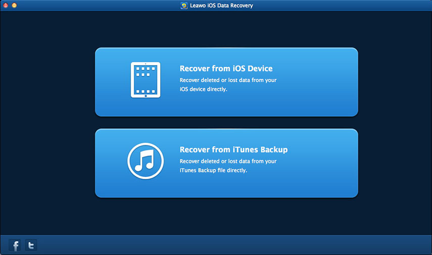 leawo ios data recovery