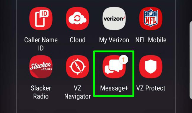 click on app