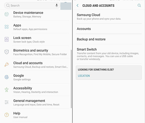 how to create a password protected folder on s5