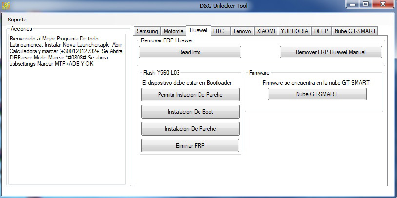 Mejor herramienta de eliminación de bloqueo FRP - Herramienta de Eliminación D&G