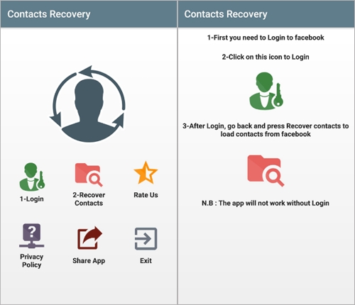 deleted contact recovery