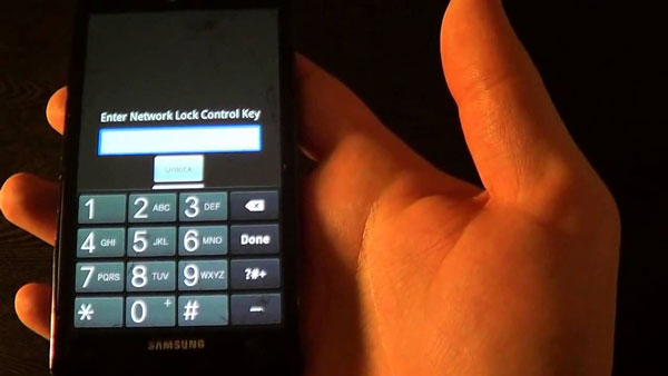 Samsung Unlock Code Enter Samsung Codes To Unlock Network