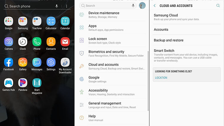 Восстановление фото Android после сброса настроек из Samsung Cloud