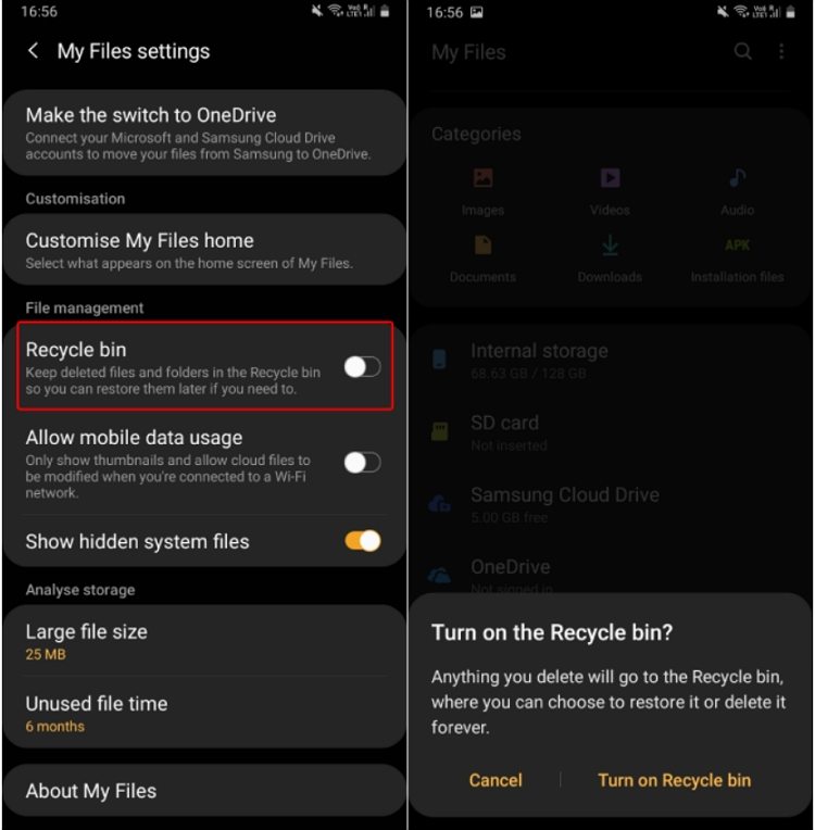 Samsung Trash: Where Is the Trash on Samsung?