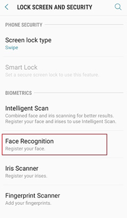 samsung s10 face recognition not working