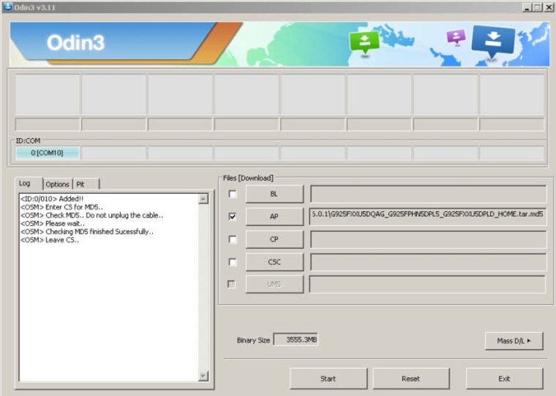 start odin frp bypass