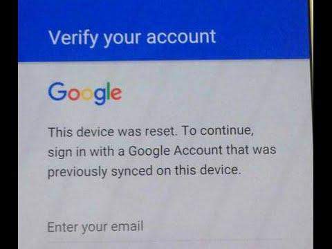 this device was reset
