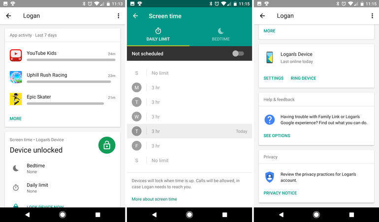 How to Control Screen Time on Android With Google Family Link