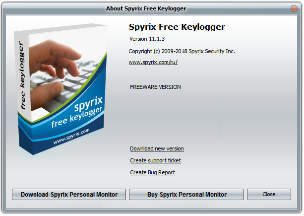 spyrix keylogger free