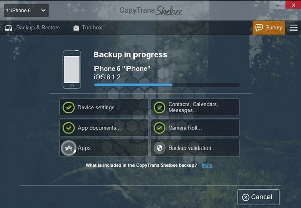 copytrans backup software for iphone