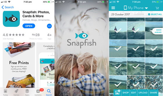 snapfish app