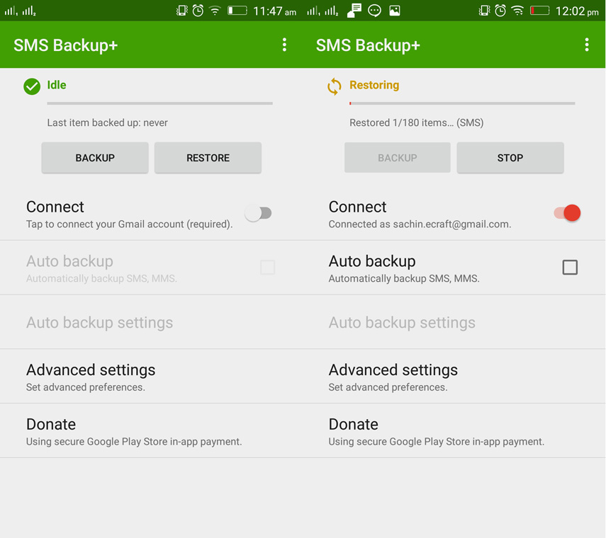 backuptrans android sms transfer license key