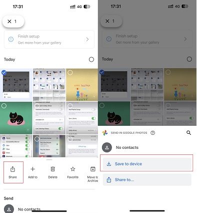 transferir fotos de android a iphone sin computadora