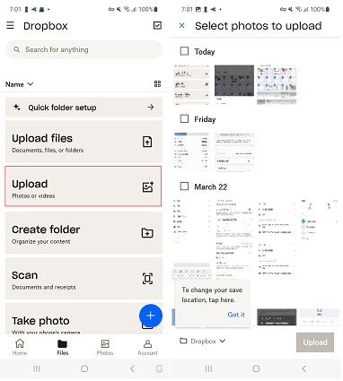 transferir fotos de android a iphone sin computadora