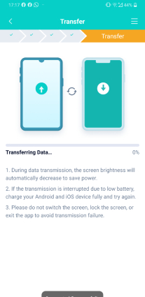 transferring data