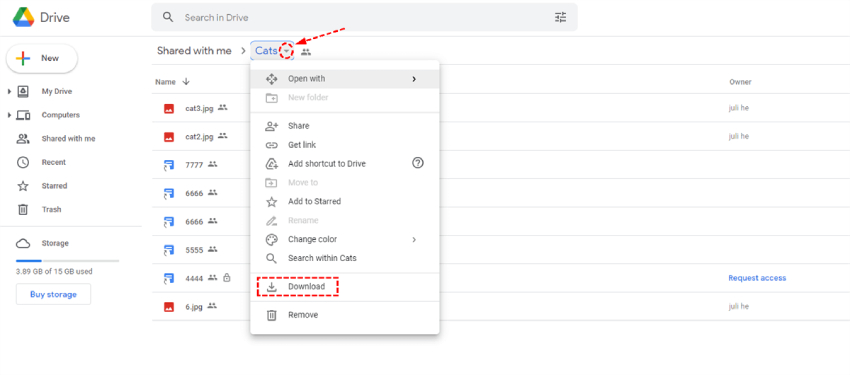 How to Use Google Drive Shared With Me on Desktop and Web