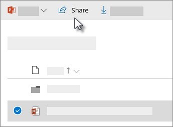 share files with onedrive