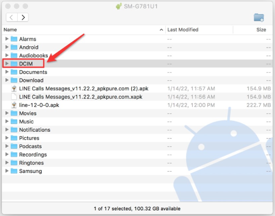 transfer photos from android to mac using usb