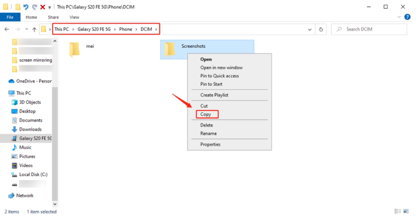 backup samsung phone to pc via smart switch - 2
