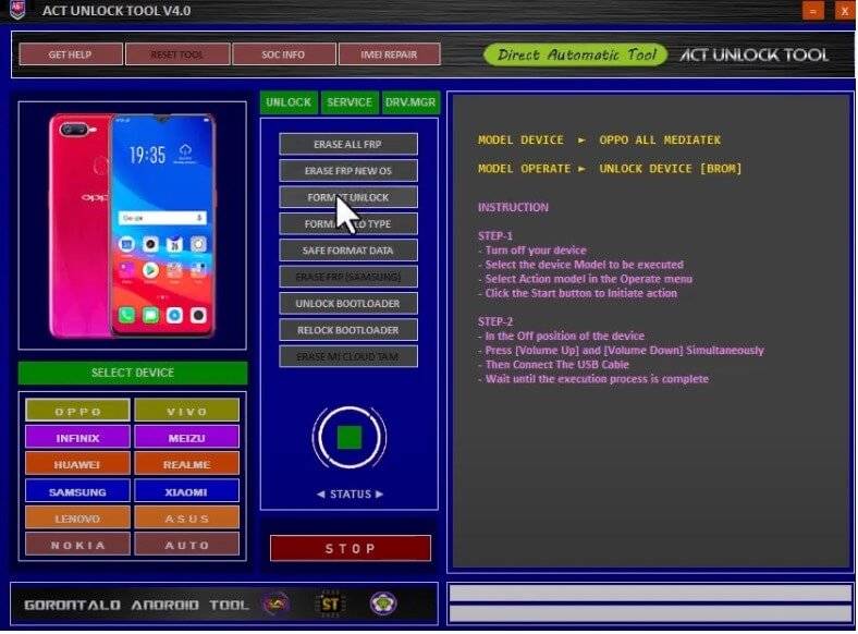 Descarga Y Rese a De La ltima Versi n De ACT Unlock Tool