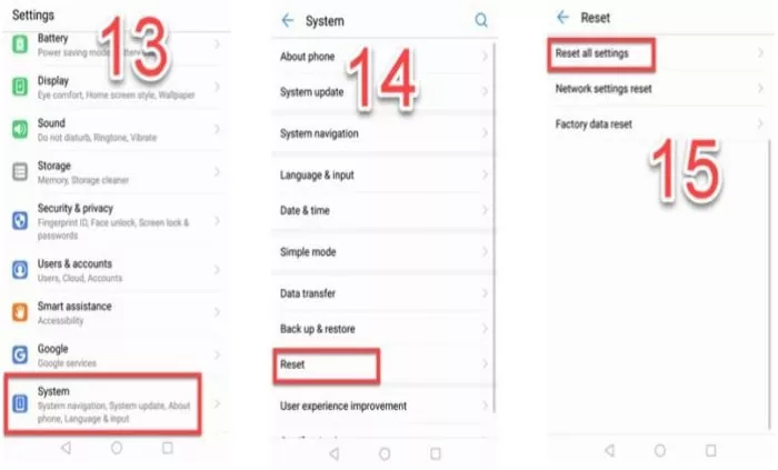 contourner la protection de réinitialisation d'usine de Huawei via TalkBack - 4