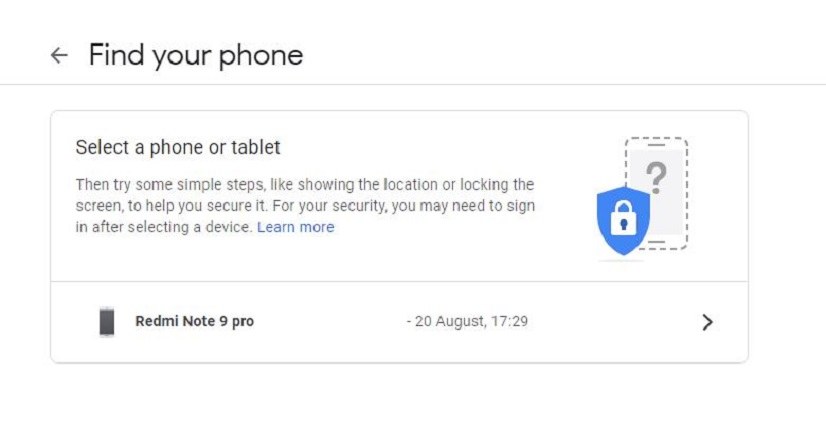 Google Find My Device Unlock Ways