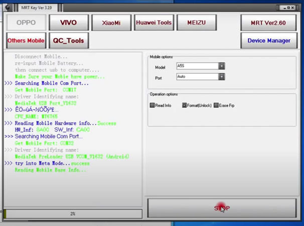 oppo user lock remove tool