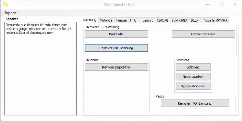 All Samsung FRP Bypass 2023 With FRP Tool One Click Unlock FRP